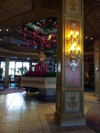 Hotel christmas decoration Native Sample Photo Pic by HDR Android App Camera+ on a Samsung Galaxy S II (S2)